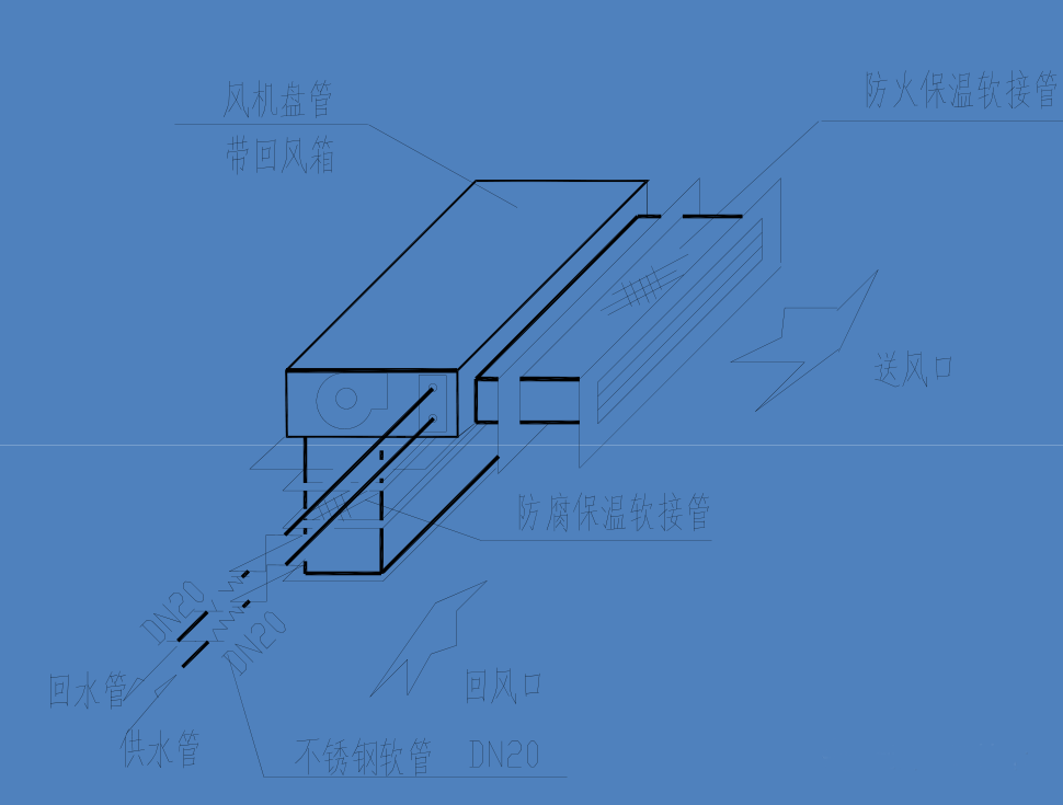 風(fēng)機(jī)盤管安裝技術(shù)要求、示意圖與節(jié)點(diǎn)說明