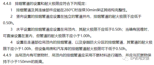 防排煙風管做法的參考意見匯總！