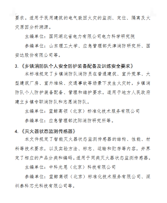 關(guān)于《低沸點液體儲罐壓縮氣體泡沫滅火系統(tǒng)技術(shù)標準》等4部團體標準立項的公示