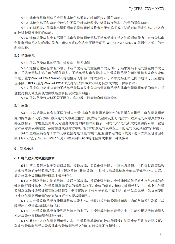 關(guān)于對《建筑電氣火災(zāi)監(jiān)測、定位、隔離與溯源系統(tǒng)技術(shù)導(dǎo)則》（征求意見稿）征求意見的函